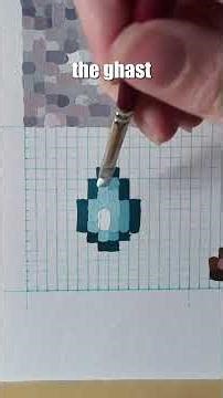 Painting the GHAST TEAR in Minecraft! #minecraft #texturepack