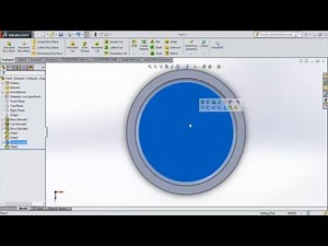 Project 1: SolidWorks Tutorial: Part for Kitchen 7, Sieve Sink