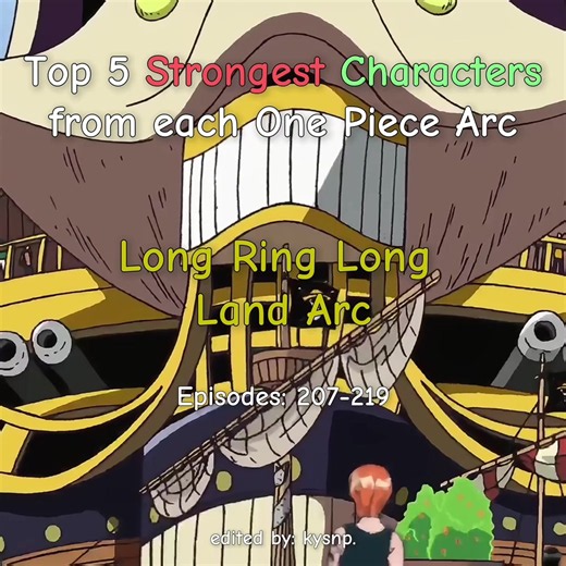 One Piece Long Ring Long Land Arc — Top 10 Strongest Characters (Part 14)