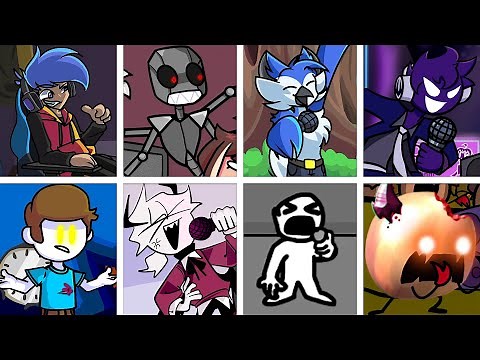 Split EX but Every Opponent's Turn a Different Character Sings (FNF Split EX but Everyone Sings It)