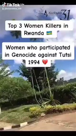 Top 3 women genocidaires in #Rwanda during the 1994 Tutsi genocide.👉Nyiramasuhuko Pauline 👉Bemeriki Valérie She is the one said: "Don't kill those cockroaches with guns, cut them into pieces using machetes "👉 Agathe Kanziga@JLHaby @MukizaAntoine @jamboasbl