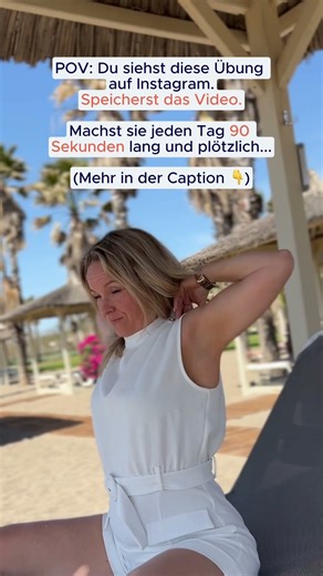 Du machst diese Übung jeden Tag 90 Sekunden lang und plötzlich