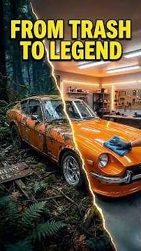 Full Restoration Nissan Fairlady 240Z | From Barn Find to JDM Legend #beforeafter