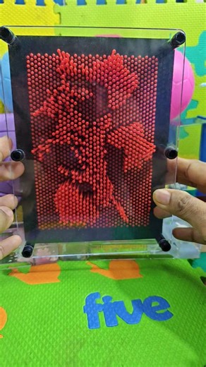 the three -dimensional painting process #shorts