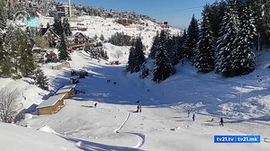 #KodraeDiellit bëhet me pistë të ndriçuar skijimi! Ademi: Në vitin 2022 projekti ideor i teleferikut qytet-Kodër e Diellit | TV21