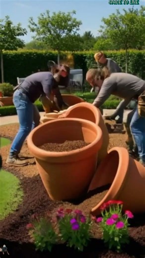 Luxurious flowerbed with your own hands | Creating a cozy and stylish landscape #landscape #garden