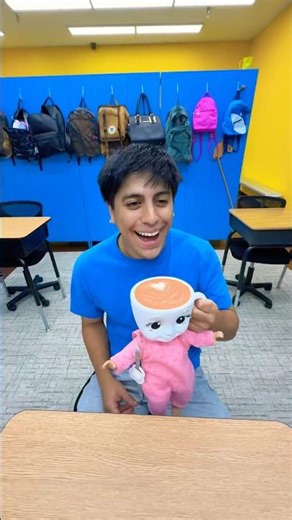 ITALIAN BRAINROT DRINKS COFFEE IN CLASSROOM!