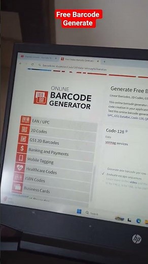 Create Free Barcode