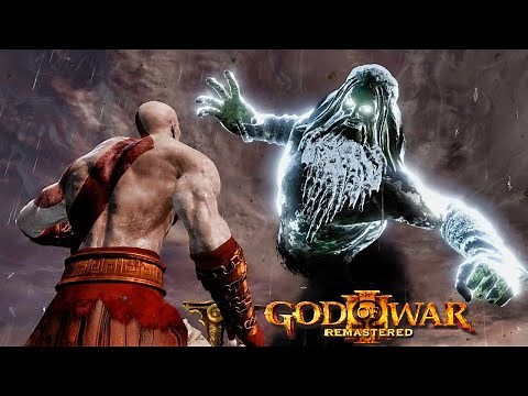 Zeus Vs Kratos Final Boss Fight - God Of War 3 Remastered Gameplay