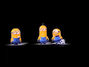 Despicable me - Minions playing Soccer