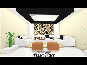 🐆 Aesthetic House| Adopt Me Pizza Place|Speed Build|House Tour🐆