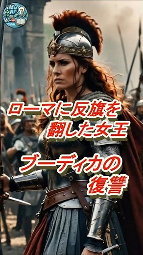 ローマに反旗を翻した女王：ブーディカの復讐 #ブーディカ #歴史 #古代ローマ #イギリス史 #戦士の女王 #歴史の英雄 #ローマ帝国 #歴史エピソード #反乱 #歴史好き #世界史