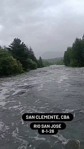 El Rio San José en San Clemente. Creciente del 8/1/2026 🎬 @sole_kundycki 🌿 Aprecia y Preserva el Entorno Natural. 💧 Respeta y Cuida Los Cursos de Agua. ♻️ Minimiza tu Impacto Ambiental. 🚮 La Basura siempre donde corresponde. 🔥 Fuego sólo en lugares habilitados. 𝘾𝙊́𝙍𝘿𝙊𝘽𝘼♥️𝙃𝙀𝙍𝙈𝙊𝙎𝘼 🔴 Aportando con lo más bello de tan linda Provincia ... 🇦🇷 de @sa.tap.ph #sierrasdecórdoba #sierrasdecordobaargentina #Paravachasca | 𝘾𝙤𝙧𝙙𝙤𝙗𝙖 𝙃𝙚𝙧𝙢𝙤𝙨𝙖