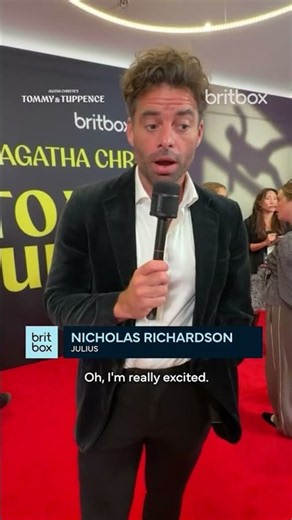 The excitement is real! | Agatha Christie's Tommy & Tuppence | BritBox