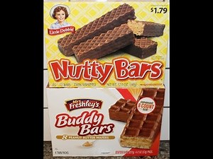 Little Debbie Nutty Bars vs Mrs. Freshley’s Buddy Bars Blind Taste Test