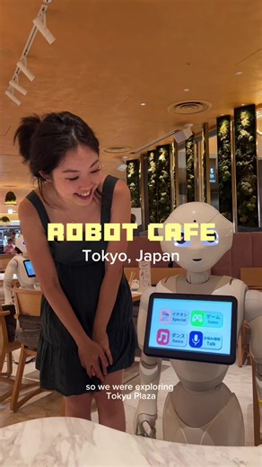 Visit the Unique Robot Cafe in Shibuya, Tokyo