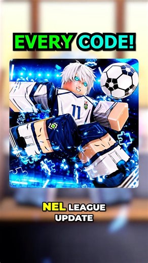 EVERY CODE In Blue Lock: Rivals NEL LEAGUE UPDATE!