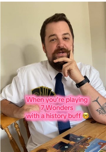 Playing 7 Wonders: Fun with a History Buff
