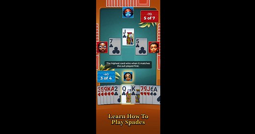 Download & Play Spades Pop - Classic Card Game on PC & Mac (Emulator)