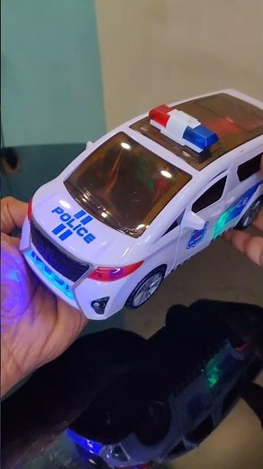 Vellfire Police Toy Car with Auto Doors, 360 Rotation & Lights | Best Toy for Kids