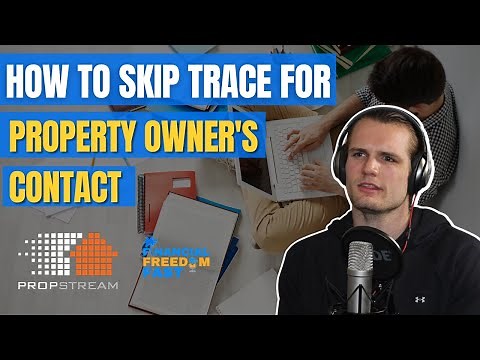 How To Skip Trace For Property Owner's Contact on Propstream