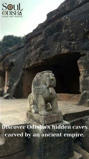 Ancient caves of Odisha! 🏛️✨ #Khandagiri #Udayagiri #Odisha #History