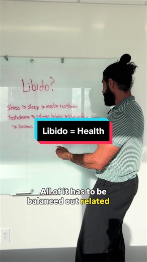 Low libido is often a reflection of underlying imbalances in hormones, sleep, stress, testosterone and nervous system function. True wellness means addressing the root cause, because libido is an important part of overall health 🧠 #libido