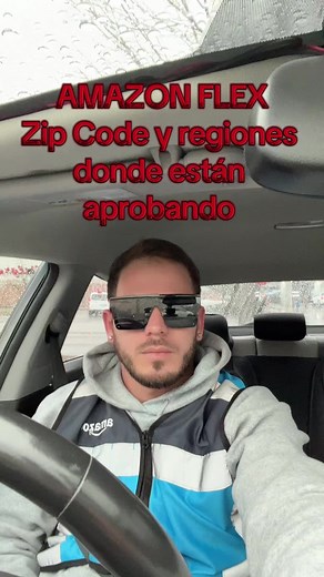 Amazon Flex: Zip Codes donde aprueban cuentas