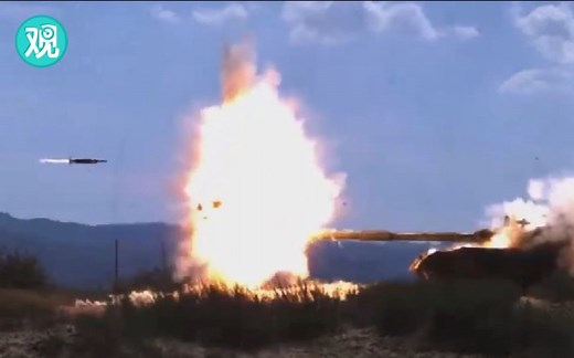 珍贵画面！国产坦克主动防御系统首次单挑RPG火箭筒！