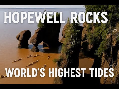 Hopewell Rocks Timelapse (NB) — World’s Highest Tides in 2 Minutes