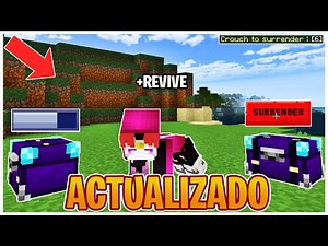 🙀REVIVE PLAYER MOD para MINECRAFT PE 1.19 | ADDON DE REVIVIR JUGADORES para MINECRAFT PE 1.19
