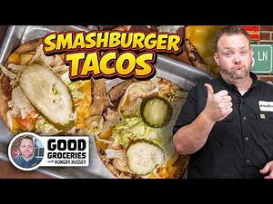 Smashburger Tacos on the Blackstone Griddle