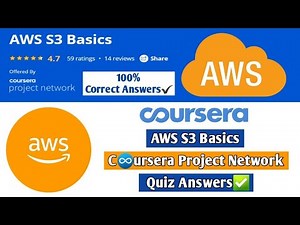 AWS S3 Basics | Coursera Project Network | Coursera Guided Project | All Quiz Answers | 100% Marks