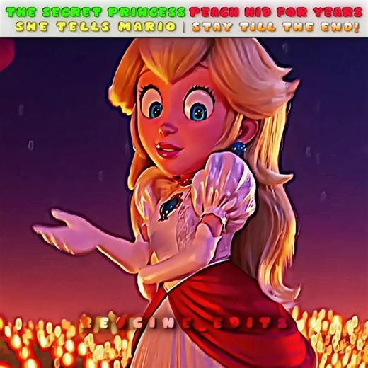 peach’s Secret Past Finally Revealed..😳| the super Mario Bros movie edit #shorts