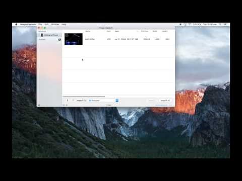 How to Import Photos Using Image Capture
