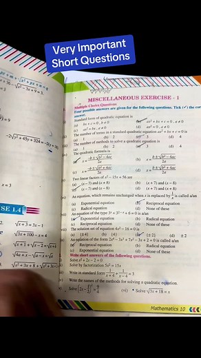 Achieving High Marks in Nine Math Examinations
