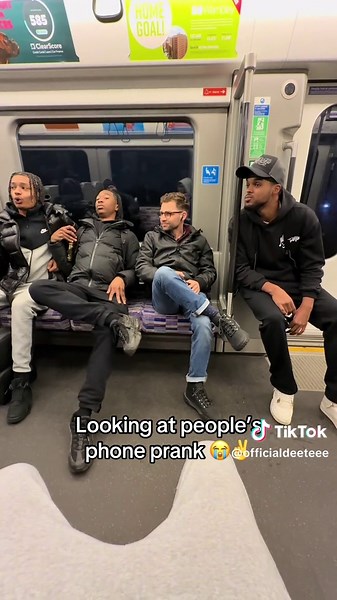 Phone Prank Fail: Looking at People's Phones