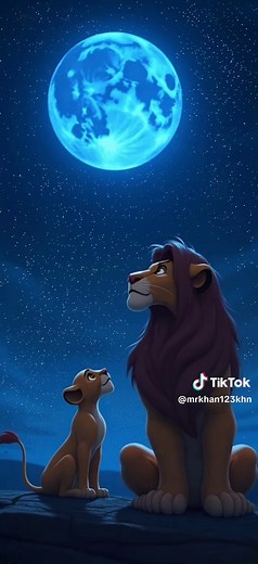 Lion King Live Wallpaper: Simba and Mufasa