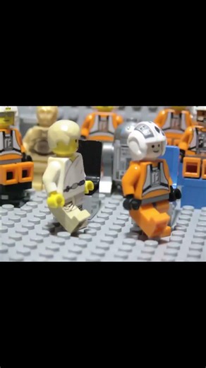 Luke Skywalker SANDBAGS Rebel Pilot Lego Star Wars Stopmotion Brickfilm Family Guy #legostarwars