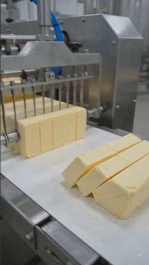 Butter Manufacturing Process | From Fresh Cream to Butter Factory 🧈 | #shortsfeed #shortsviral#short