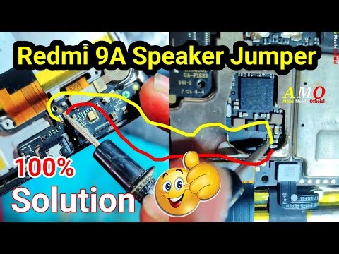 Redmi 9A Speaker Jumper Redmi | 9A Speaker Not Work | Redmi 9A Speaker Problem | How To Fix Speaker