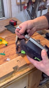 Depth stop for the Festool Domino for shallower mortises #woodwork #woodworkingtools #festool