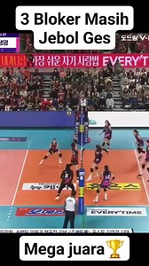 825K views · 23K reactions | 3 Bloker masih jebol Mega pasti juara ges #mega #redspak | Mega Volly | Facebook
