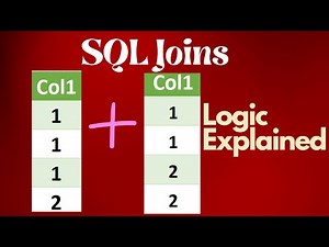 SQL Joins Interview Question | Number of Records for each Join