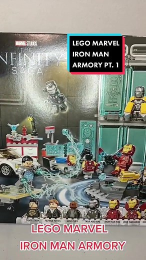 LEGO Marvel Iron Man Armory Part 1 Review
