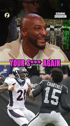 Aqib Talib SNATCHED Crabtree's Chain