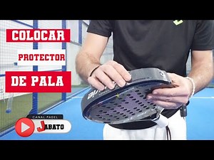 Colocar el protector en tu pala | Tutorial 5 | PADEL JABATO