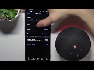 AMAZON Alexa Echo Dot | Как добавить будильник на голосовой помощник AMAZON Alexa Echo Dot