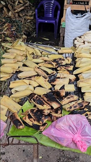 Tamales de elote salvadoreño asados #ElSalvador #choteando503