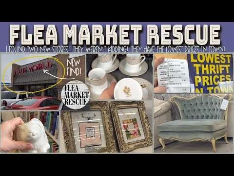 SHOP TWO NEW THRIFT STORES WITH SUPER LOW PRICES! THRIFTED HOME DECOR HAUL FOR RESALE